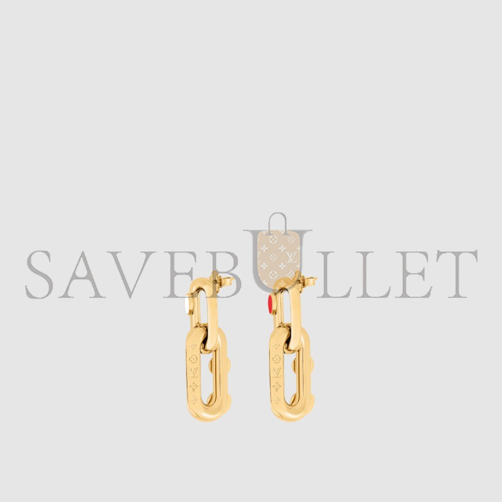 LOUIS VUITTON X YAYOI KUSAMA LV EDGE EARRINGS M01065